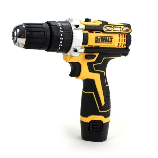 Ударний шуруповерт DeWALT DCD680 (12V 2AH) з великим набором інструментів (КІТ-9) Деволт КИТ-9 фото
