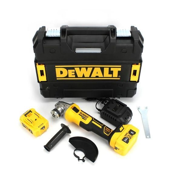 Акумуляторна болгарка DeWalt DCG409P2 (36V, 6AH) з регулятором, АКБ УШМ Девольт, УШМ Деволт DCG405NT фото