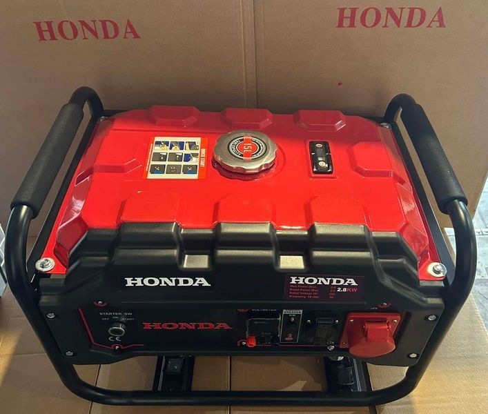 Бензиновий генератор HONDA BS170F (2,8 КВТ) Мідна обмотка 4-тактний бензогенератор Хонда BS170F (2.5-2.8 кВт) фото