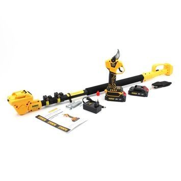 Набор 2в1 АКБ DeWalt 24V (Секатор DCMPP540P1 Digital + Телескопическая штанга 2.6м) 45633 фото