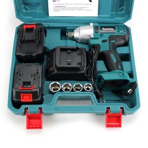Гайковерт Makita DTW285RFE (36V 6A/h Li-Ion). Аккумуляторный гайковерт Макита, винтоверт макита DTW285RFE фото