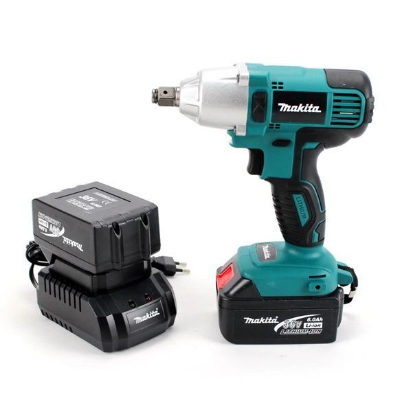 Гайковерт Makita DTW285RFE (36V 6A/h Li-Ion). Аккумуляторный гайковерт Макита, винтоверт макита DTW285RFE фото