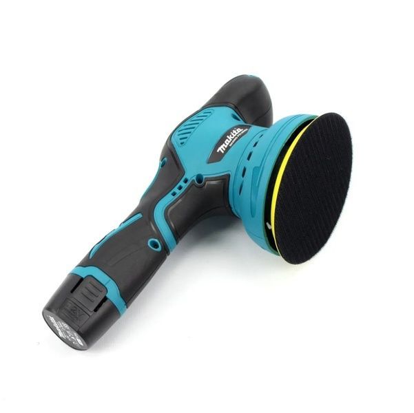 Акумуляторна полірувальна машинка Makita DC6000 (12V, 2AH) Шліфмашина з регулятором обертів Макіта 74557 фото