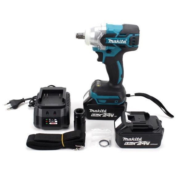 Гайковерт Makita DTW285 (24V 5A/h Li-Ion). Акумуляторний гайковерт Макіта, гвинтоверт макіта DTW285 фото