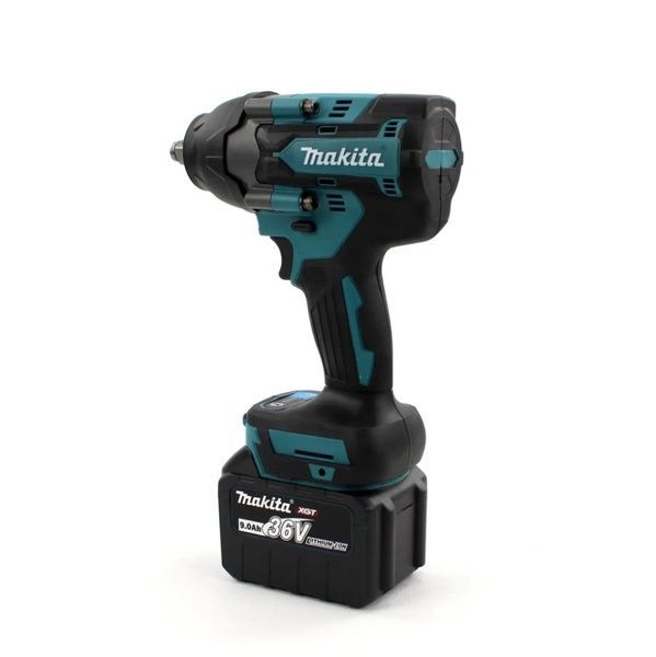 Аккумуляторный гайковерт Makita DTW1000 RTJ (36V, 9AH, 850Нм). АКБ гайковерт Макита DTW1000 фото