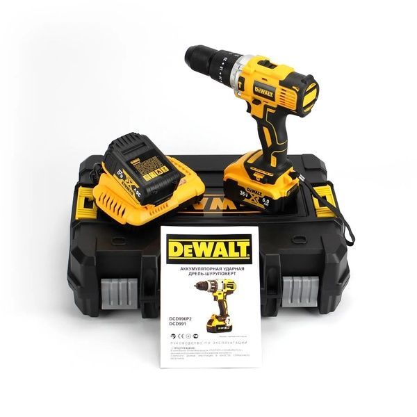 Ударный шуруповерт DeWALT DCD996P2 (36V, 6AH) Аккумуляторный шуруповерт Деволт DeWALT DCD996P2 фото