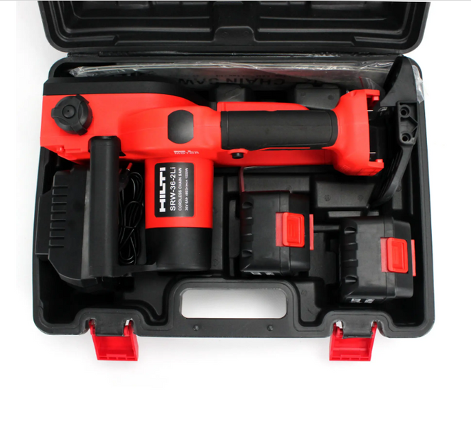 Аккумуляторная цепная пила HILTI SRW-36-2Li (36V 6.0Ah). АКБ пила Хилти HILTI SRW-36-2Li фото