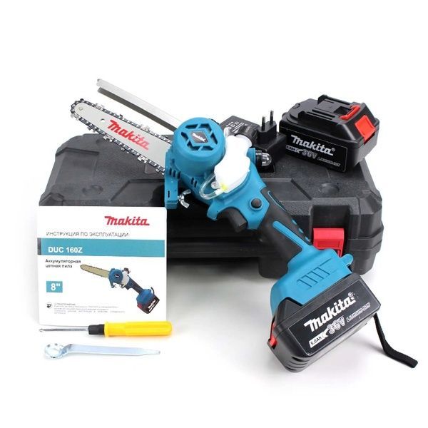 Акумуляторна міні пила Makita DUC160Z (36V, 5AH) АКБ веткоріз Макіта DUC160Z фото