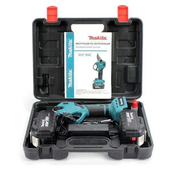 Аккумуляторный секатор Makita DUP 366Z (36V, 5AH), АКБ секатор Макита DUP 366Z фото