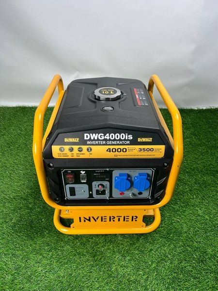 Інверторний бензиновий генератор DeWalt DWG4000is 3.5/4.0 кВт DWG4000is (3.5-4.0 кВт) фото