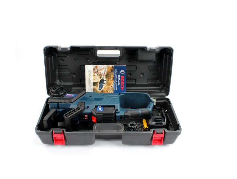 Аккумуляторная пила BOSCH GSR340iW (48V, 12AH, шина 45 см) с бесключевой натяжкой цепи и ручным тормозом BOSCH GSR340iW  фото