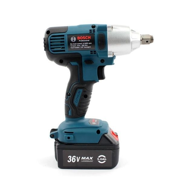 Аккумуляторный гайковерт BOSCH GDR360-Li PRO (36V, 5AH). АКБ гайковерт Бош 54634 фото