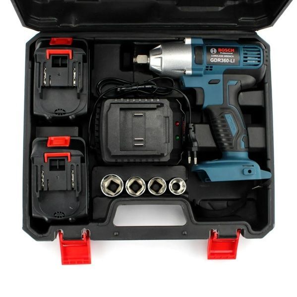 Аккумуляторный гайковерт BOSCH GDR360-Li PRO (36V, 5AH). АКБ гайковерт Бош 54634 фото