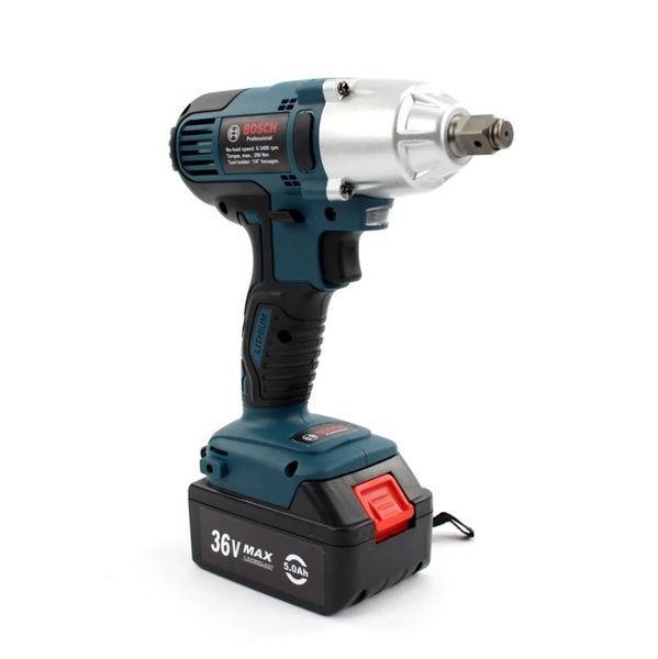 Аккумуляторный гайковерт BOSCH GDR360-Li PRO (36V, 5AH). АКБ гайковерт Бош 54634 фото