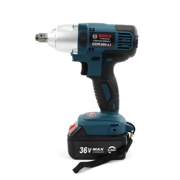 Аккумуляторный гайковерт BOSCH GDR360-Li PRO (36V, 5AH). АКБ гайковерт Бош 54634 фото