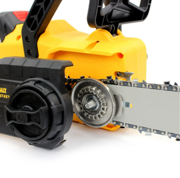 Аккумуляторная пила DeWALT DCVCS574X1 (48V, 12AH, шина 45 см) с бесключевой натяжкой цепи и ручным тормозом DeWALT DCVCS574X1  фото