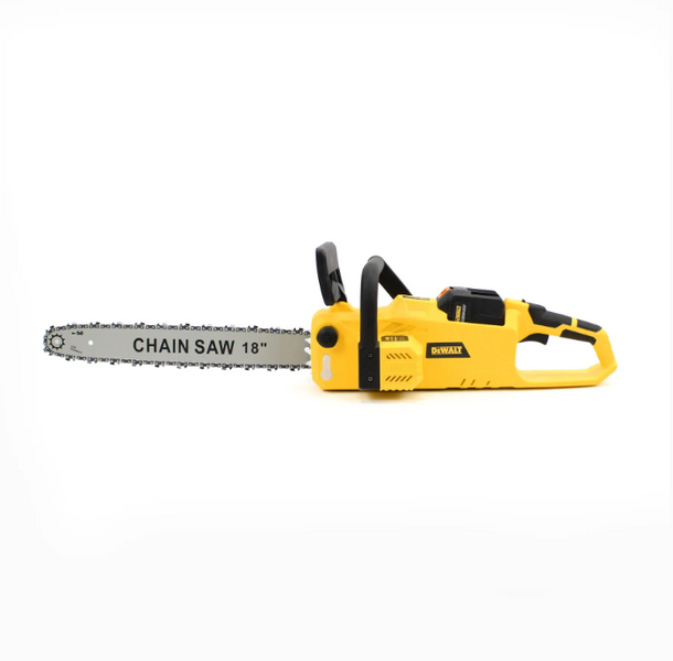 Аккумуляторная пила DeWALT DCVCS574X1 (48V, 12AH, шина 45 см) с бесключевой натяжкой цепи и ручным тормозом DeWALT DCVCS574X1  фото