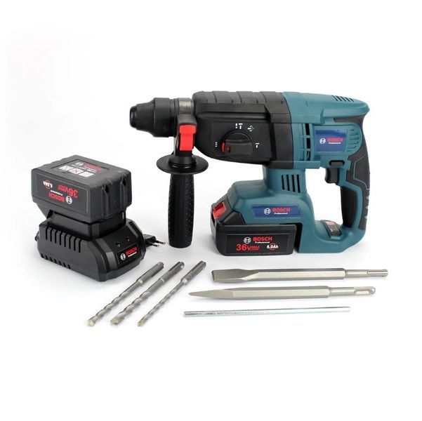 Аккумуляторный перфоратор BOSCH GBH 36V-EC Pro (36V, 6AH) Профессиональный перфоратор Бош GBH 36V-EC Pro фото