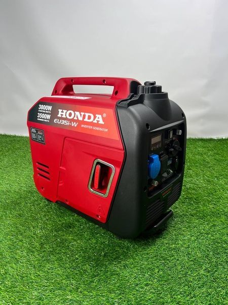 Инверторный генератор Honda EU35i-W 3.8 кВт с ручкой и колесами, тихий бензиновый генератор Хонда EU35i-W(3.5-3.8 кВт) фото