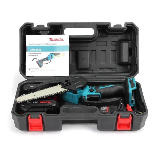 Аккумуляторная мини пила Makita DUC155Z (24V, 5AH) АКБ веткорез Макита DUC155Z фото