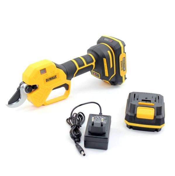 Акумуляторний секатор DeWalt DCMPP560P1 (24V, 5AH, 30мм) з індикатором заряду та різів + підсвічування DCMPP560P1 фото