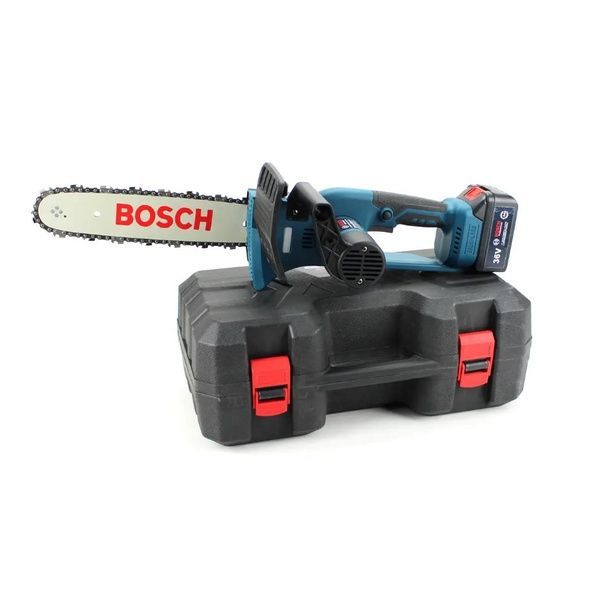 Аккумуляторная цепная мотопила Bosch UniversalChain 36 (36 V 6.0 Ah) в кейсе / Шина 30см Bosch Universal фото