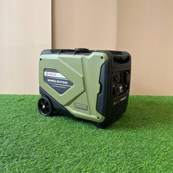 Інверторний бензиновий генератор Bosch BGW60i-SE-P/GAZ 5.0 кВт, Газ-Бензин с Електростартером та Пультом ДК, тихий бензиновий генератор BGW60i (4.5/5.0 кВт) фото
