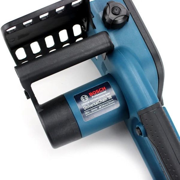 Аккумуляторная цепная мотопила Bosch UniversalChain 36 (36 V 6.0 Ah) в кейсе / Шина 30см Bosch Universal фото