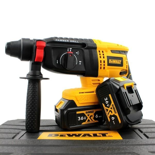 Акумуляторний перфоратор DeWalt DCH133NT (36V, 6AH), АКБ перфоратор Девольт DCH133NT фото