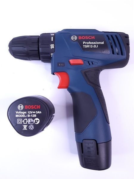 Шуруповерт Bosch TSR12-2LI (12V 3Ah Li-Ion). Професійний шуруповерт Бош 581 фото