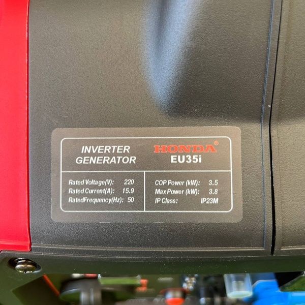 Інверторний генератор Honda EU35і 3.8 кВт, тихий бензиновий генератор Хонда EU35i (3.5-3.8 кВт) фото