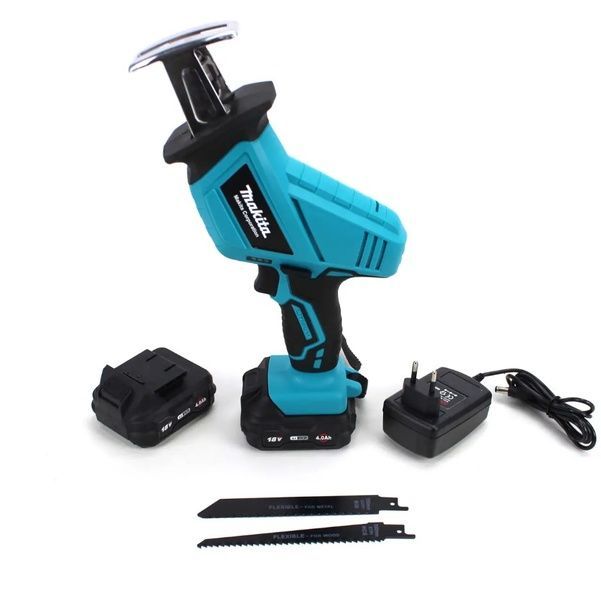 Аккумуляторная сабельная пила Makita JR-180 (18V 4.0Ah). АКБ ножовка Макита JR-180 фото