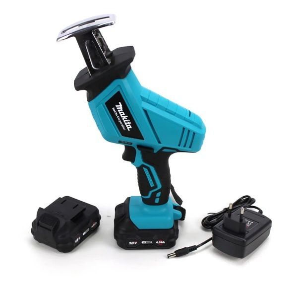 Аккумуляторная сабельная пила Makita JR-180 (18V 4.0Ah). АКБ ножовка Макита JR-180 фото