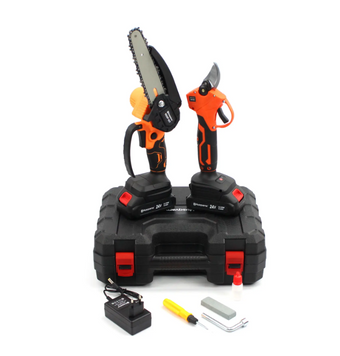 Аккумуляторный набор 2в1 Husqvarna 24V (секатор XIP365 + пила 65iXP) Набор 2в1 Хускварна 36206867 фото
