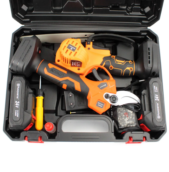 Аккумуляторный набор 2в1 Husqvarna 24V (секатор XIP365 + пила 65iXP) Набор 2в1 Хускварна 36206867 фото