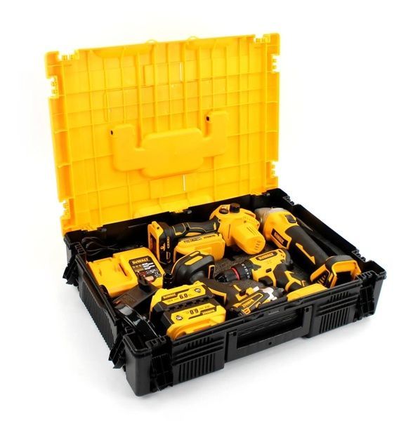 Набор 4в1 АКБ DeWalt 36V (Шуруповерт ударный DCD796 + УШМ DCG405 + Гайковерт DCF894 + Мини-пила DCM160N) 56457 фото