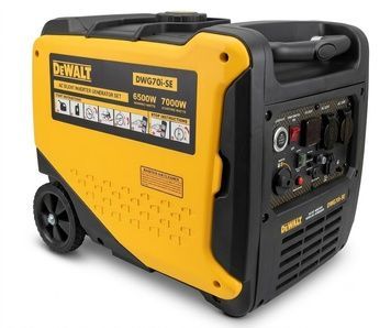 Інверторний генератор DeWalt DWG70i-SE 7.0 кВт с Електростартером та Пультом ДК, тихий бензиновий генератор DWG70i-SE (6.5-7.0 кВт) фото
