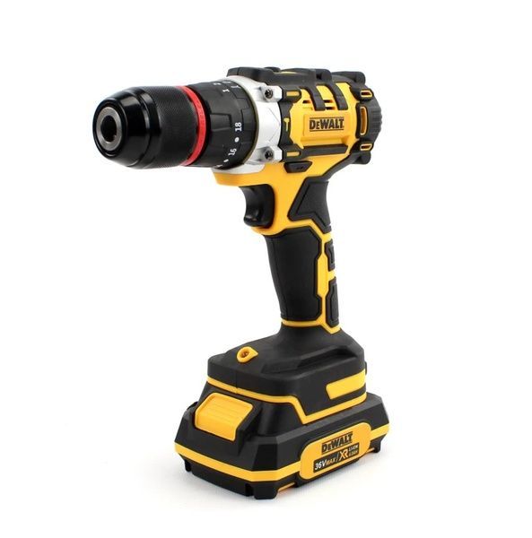 Безщітковий набір 2в1 АКБ DeWalt 36V (Ударний шуруповерт DCD796 + Болгарка DCG417N із обертанням на 180&deg;) 54654 фото