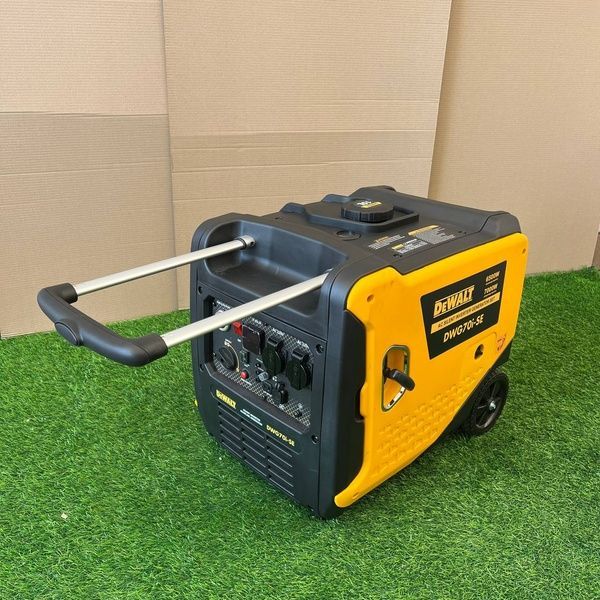Інверторний генератор DeWalt DWG70i-SE 7.0 кВт с Електростартером та Пультом ДК, тихий бензиновий генератор DWG70i-SE (6.5-7.0 кВт) фото