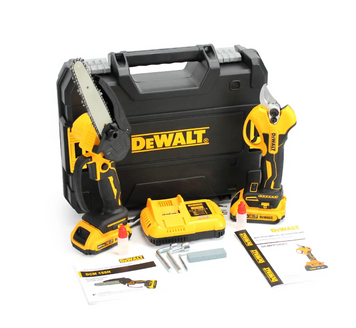 Набір 2в1 АКБ DeWalt 24V (Пила DCM155N + Секатор DCMPP540P1) Набір 2в1 Девалт 2в1 АКБ DeWalt 24V фото