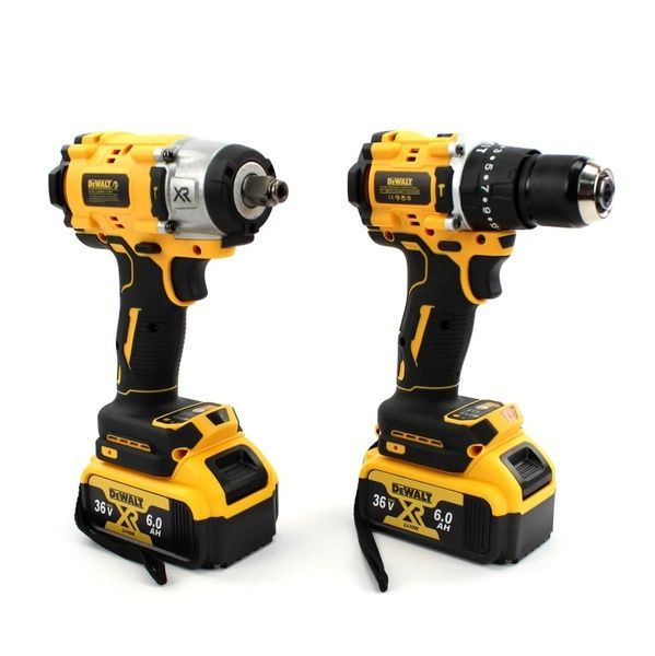 Набір 2в1 АКБ DeWalt 36V (Гайковерт DCF922 + шуруповерт DCD996). Набір 2в1 Деволт 435634 фото