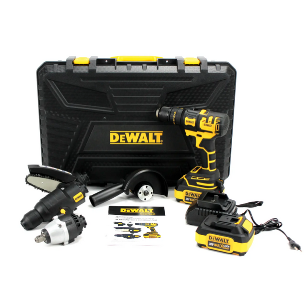 5в1 Шуруповерт DeWalt DCD709M (36V, 6AH), АКБ набор 5в1 Деволт 5в1 Шуруповерт DeWalt фото