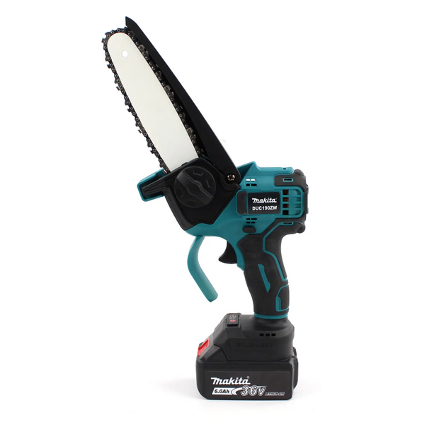 Аккумуляторная мини-пила Makita DUC190ZW (36V, 6Аh, шина 20 см) Китай. С полуавтоматической смазкой цепи 23456789 фото