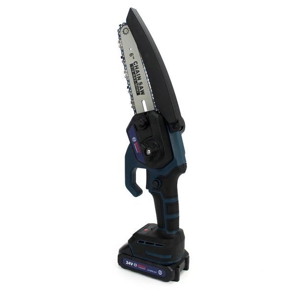 Аккумуляторная мини-пила Bosch UniversalChain 24 (24V, 4Аh) АКБ веткорез Бош / Шина 15см Bosch UniversalChain фото