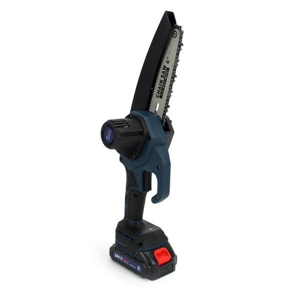 Аккумуляторная мини-пила Bosch UniversalChain 24 (24V, 4Аh) АКБ веткорез Бош / Шина 15см Bosch UniversalChain фото