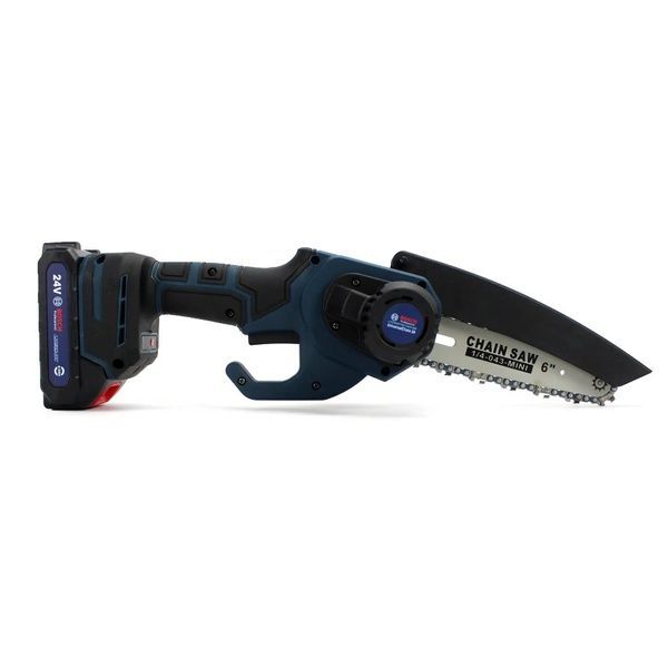 Аккумуляторная мини-пила Bosch UniversalChain 24 (24V, 4Аh) АКБ веткорез Бош / Шина 15см Bosch UniversalChain фото