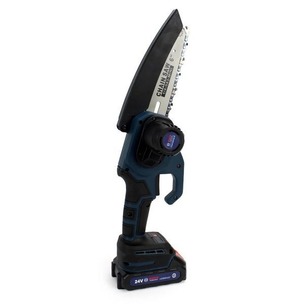 Аккумуляторная мини-пила Bosch UniversalChain 24 (24V, 4Аh) АКБ веткорез Бош / Шина 15см Bosch UniversalChain фото