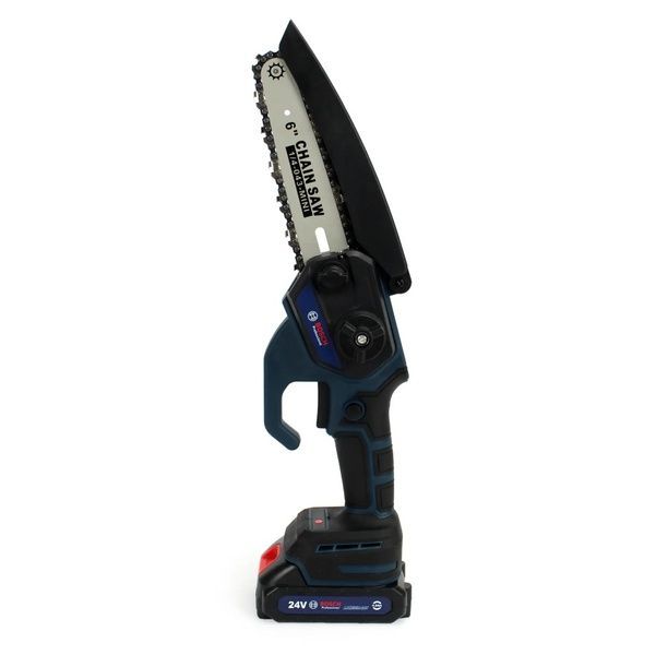Аккумуляторная мини-пила Bosch UniversalChain 24 (24V, 4Аh) АКБ веткорез Бош / Шина 15см Bosch UniversalChain фото