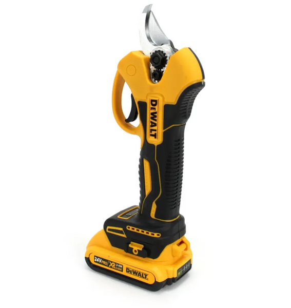 Акумуляторний секатор DeWalt DCMPP550P1 (24V, 5AH), АКБ секатор Девольт DeWalt DCMPP550P1  фото