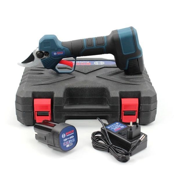 Аккумуляторный секатор Bosch ProPruner (18V, 4AH), АКБ секатор Бош ProPruner фото